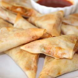 Baked Chicken Samosas