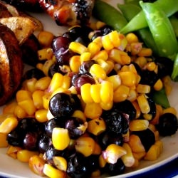 Blueberry and Corn Salad