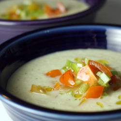 Cucumber Soup with Cubanelles