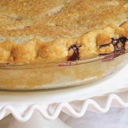 Fresh Blueberry Pie
