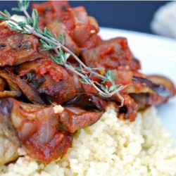 Eggplant Neapolitan with Cous Cous