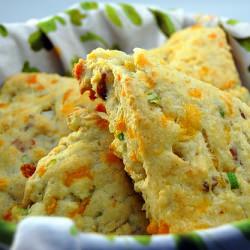 Bacon and Cheddar Scones