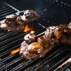 Mushroom and Swiss Burgers