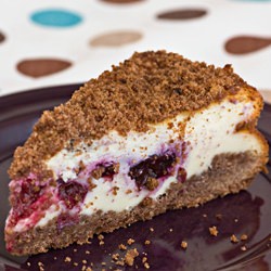 Blueberry & Chocolate Cheesecake