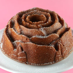 Cream Cheese Pound Cake, Lime Glaze