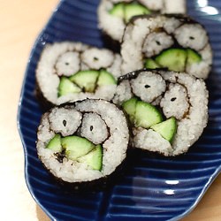 Keroppi Maki Rolls