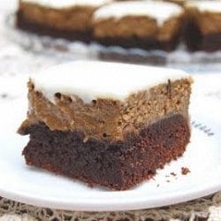 Espresso Cheesecake Brownies