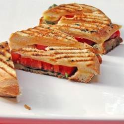 Tomato & Basil Grilled Cheese