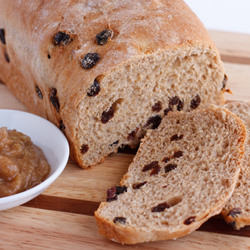 Cinnamon Raisin Walnut Bread