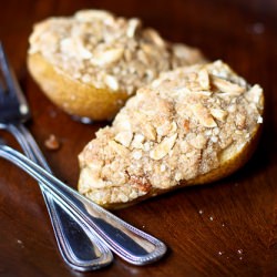 Baked Stuffed Pear Crisp