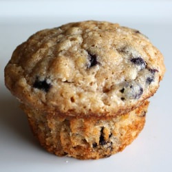 Low Fat Blueberry Muffins