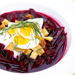 Chilled Borscht Soup