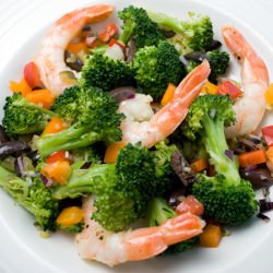 Spanish Broccoli & Prawn Salad