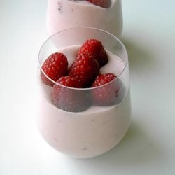 Raspberry Bavarian Cream
