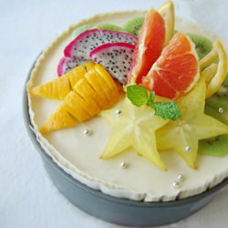 Coffee Cheese Mousse Cake