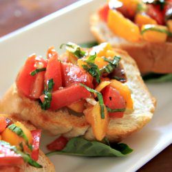 Tomato & Basil Bruschetta