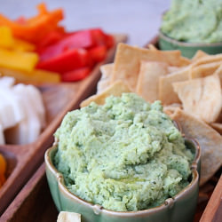 Herbed Lima Bean Hummus