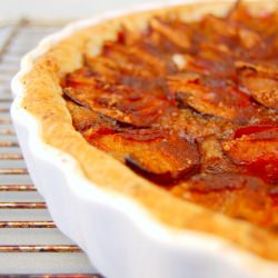 Chestnut, Cinnamon and Prune Tart