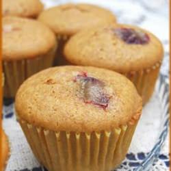 Muffins Pain d’épices aux Prunes