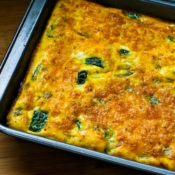 Zucchini and Green Chile Bake
