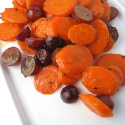 Carrots with Carroway and Grapes