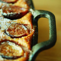 Fig & Goat Cheese Clafoutis