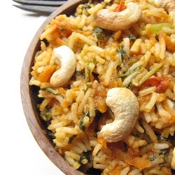 Spinach Pulao