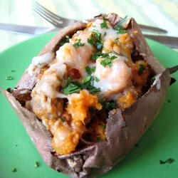 Double-Baked Sweet Potatoes