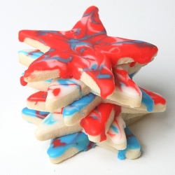 Sugar Cookies with Glacé Icing