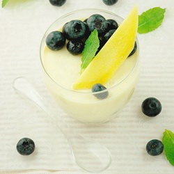 Mango & Blueberry Fool