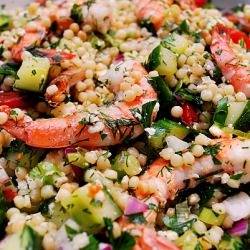 Roasted Shrimp & Couscous