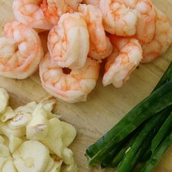 Asian Noodles with Shrimp