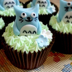 Totoro Cupcakes