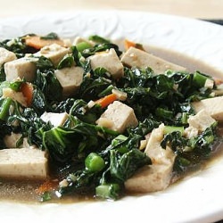 Kailan with Tofu