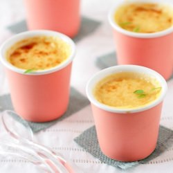 Lemon Chamomile Pots de Creme