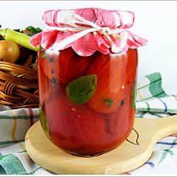 Homemade Plum Tomatoes