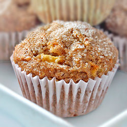Apple Pear Multigrain Muffins