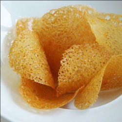 Orange Lace Cookie