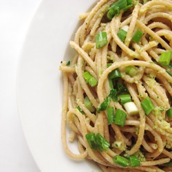 Ginger lemon pasta