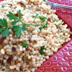 Cinnamon Israeli Couscous