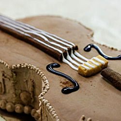 Cello Birthday Cake