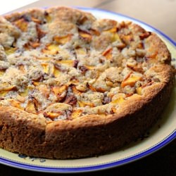 Simple Summer Peach Cake