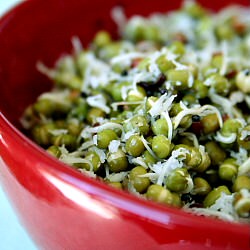 Sprouted Green Gram Salad