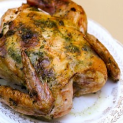 Whole Roast Chicken with Fenugreek