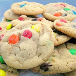 Peanut Butter M&M Cookies