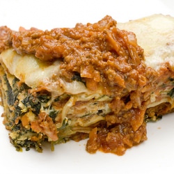 Beef and Spinach Lasagna