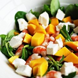 Mango Shrimp Salad