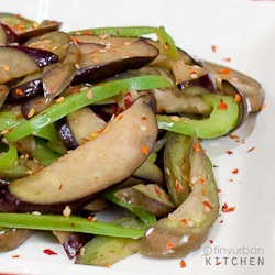 Dry-fried Eggplants