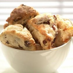 A Variety of Freshly Baked Scones