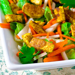 Curried Tofu Salad